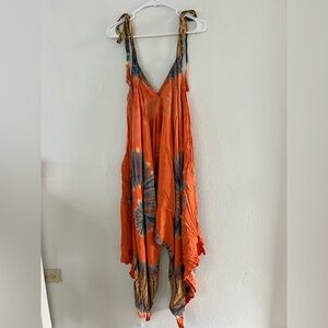 Orange Tie-Dye jumper